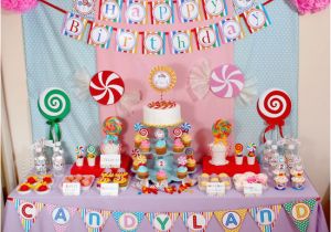Candy Decorations for Birthday Party Candy Land Birthday Party