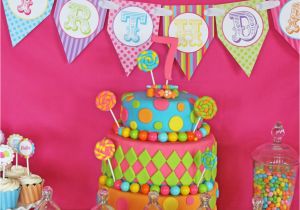 Candy Shop Birthday Party Decorations Halle S 7th Candy Shoppe Birthday Party