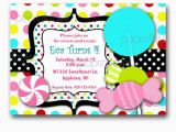 Candy themed Birthday Party Invitations Etsy Your Place to Buy and Sell All Things Handmade