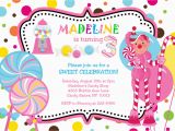 Candy themed Birthday Party Invitations Outdoor Candy themed Birthday Party Margusriga Baby Party