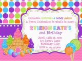 Candy themed Birthday Party Invitations Printable Birthday Party Invitations Sweet Shoppe Candy