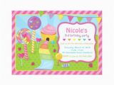 Candyland Birthday Invites Candyland Invitation Template Invitation Template