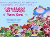 Candyland Birthday Invites Candyland Party Invitations Template Best Template