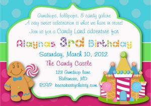 Candyland Birthday Invites Candyland Wallpapers Wallpaper Cave