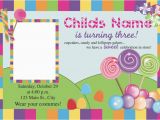 Candyland Birthday Invites Free Printable Candyland Invitation Blank Template