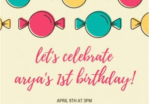 Canva Birthday Invite Birthday Invitation Templates Canva