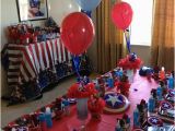 Captain America Birthday Decorations Captain America Birthday Party Ideas Captain America