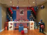 Captain America Birthday Decorations Captain America Birthday Party Ideas Photo 1 Of 32