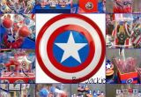 Captain America Birthday Decorations Captain America Birthday Party Ideas Photo 7 Of 7