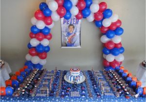 Captain America Birthday Decorations Captain America Birthday Party Ideas Purpletrail