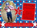 Captain America Birthday Party Invitations Captain America Birthday Party Invitation Ideas Bagvania