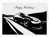 Car themed Birthday Cards 350z Car themed Birthday Card Zazzle