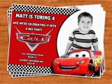 Car themed Birthday Cards Cars Birthday Invitation U Print by Ptycards On Etsy