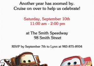 Car themed Birthday Invitations 17 Best Ideas About Cars Birthday Invitations On