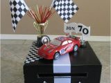 Card Box for Birthday Party Nascar themed Birthday Card Money Box Custom Made