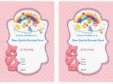 Care Bear Birthday Invitations Care Bears Birthday Invitations Birthday Printable