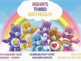 Care Bear Birthday Invitations Custom Photo Invitations Care Bears Birthday by asapinvites