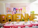 Care Bear Birthday Party Decorations Kara 39 S Party Ideas Care Bears themed Birthday Party Kara