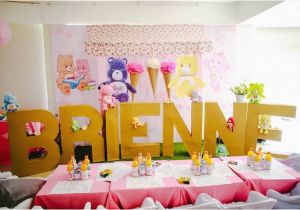 Care Bear Birthday Party Decorations Kara 39 S Party Ideas Care Bears themed Birthday Party Kara