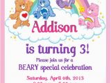 Care Bears Birthday Party Invitations 25 Best Ideas About Care Bear Party On Pinterest Care