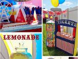 Carnival Decorations for Birthday Party Big top Circus Birthday Party Ideas
