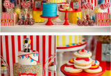 Carnival Decorations for Birthday Party Kara 39 S Party Ideas Circus Carnival Boy Girl 5th Birthday