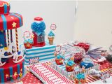 Carnival themed 1st Birthday Girl Kara 39 S Party Ideas Circus Carnival themed First Birthday