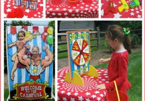 Carnival themed Birthday Party Decorations A Carnival Circus themed Birthday Party Driven by Decor