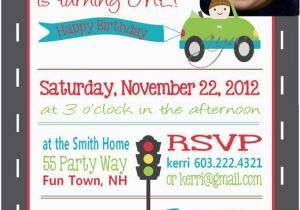 Cars 1st Birthday Invitations 1000 Ideas About Cars Birthday Invitations On Pinterest