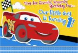 Cars 1st Birthday Invitations 17 Best Images About Cars Birthday On Pinterest Cars