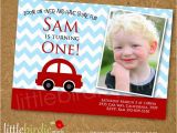 Cars 1st Birthday Invitations Best 11 Red Car themed 1st Birthday Inspiration Images On