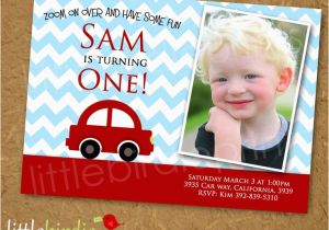 Cars 1st Birthday Invitations Best 11 Red Car themed 1st Birthday Inspiration Images On