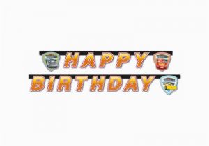 Cars 3 Happy Birthday Banner Cars 3 Happy Birthday Banner