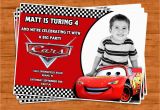 Cars First Birthday Invitations Cars Birthday Invitation U Print by Ptycards On Etsy