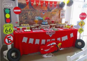 Cars themed Birthday Party Decorating Ideas Cars Disney Movie Birthday Party Ideas In 2018 Disney
