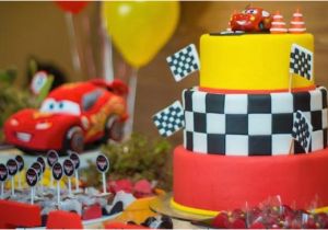 Cars themed Birthday Party Decorating Ideas Kara 39 S Party Ideas Lightning Mcqueen Cars themed