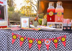 Cars themed Birthday Party Decorating Ideas Kara 39 S Party Ideas Race Car themed Birthday Party Decor
