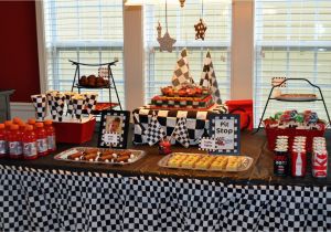 Cars themed Birthday Party Decorating Ideas Race Car Birthday Party