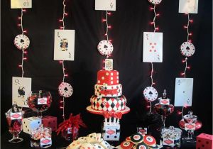 Casino Birthday Decorations Casino Birthday Birthday Party Ideas Photo 1 Of 26