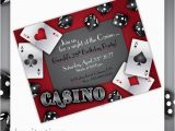 Casino themed Birthday Invitations Items Similar to Casino Party Invitations Gamble Love