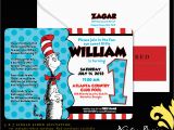 Cat and the Hat Birthday Invitations Nealon Design June 2012