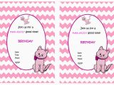Cat Birthday Invitations Printables Cat Lovers Birthday Invitations Birthday Printable