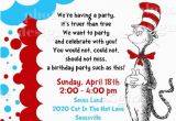 Cat In the Hat 1st Birthday Invitations Dr Seuss Invitation Template Best Template Collection