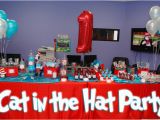 Cat In the Hat Birthday Decorations Cat In the Hat Birthday Party Ideas Dre 39 Lon 39 S 1st