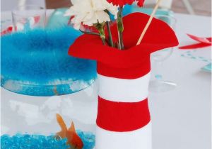 Cat In the Hat Birthday Party Decorations the Cat In the Hat Birthday Party Ideas Photo 6 Of 16