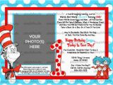 Cat In the Hat First Birthday Invitations 17 Best Images About Dr Seuss On Pinterest Cats Lorax