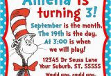 Cat In the Hat First Birthday Invitations Dr Seuss Cat In the Hat Invitation Printable 5×7