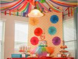 Ceiling Decorations for Birthday Party Art Party Streamers and Parties On Pinterest