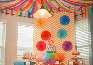 Ceiling Decorations for Birthday Party Art Party Streamers and Parties On Pinterest