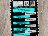 Cell Phone Birthday Invitations Unavailable Listing On Etsy